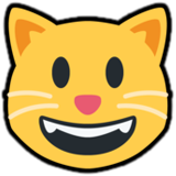 happy cat emoji